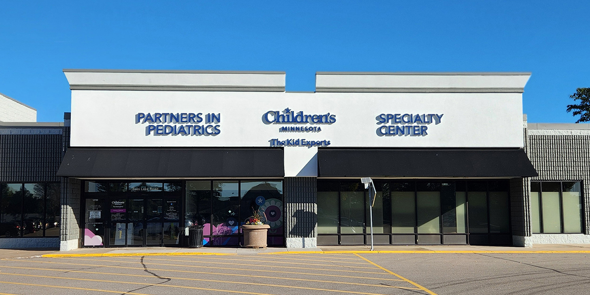 Partners in Pediatrics Maple Grove clinic